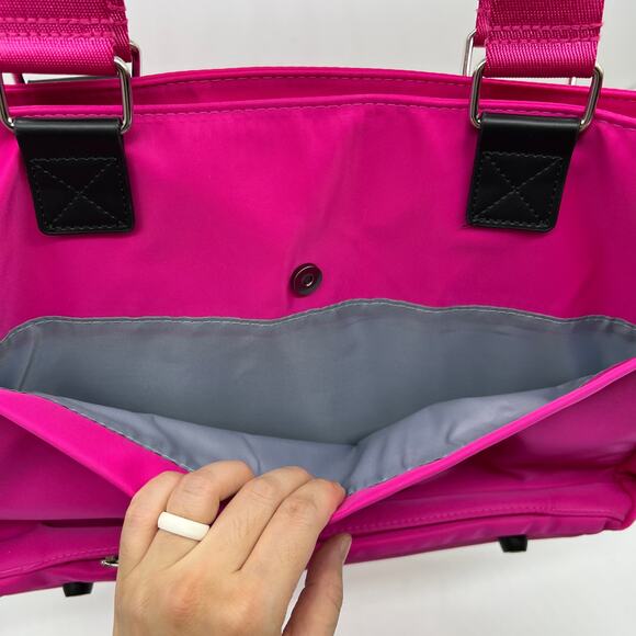 IHKWIP Cargo Catchall Tote No Crossbody Strap Ruby Berry - Picture 11 of 12